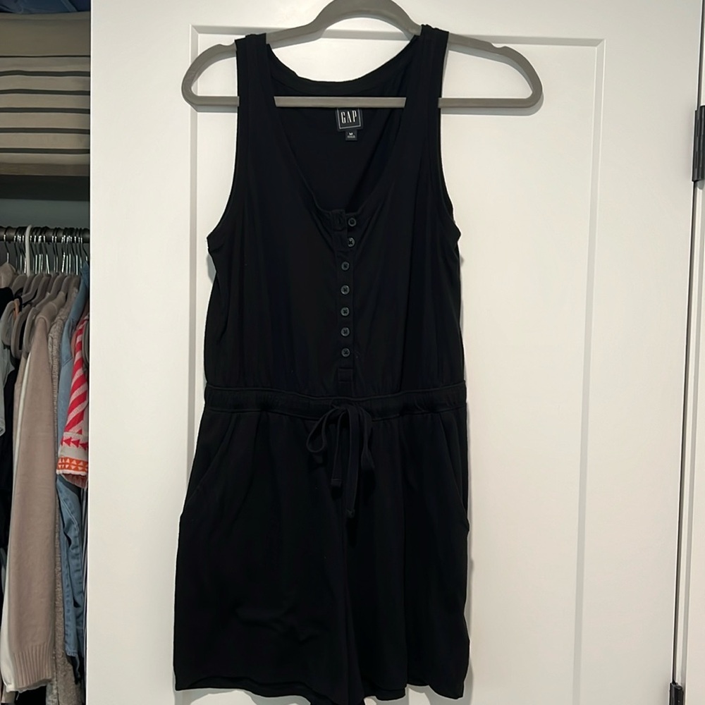 Cotton shorts romper